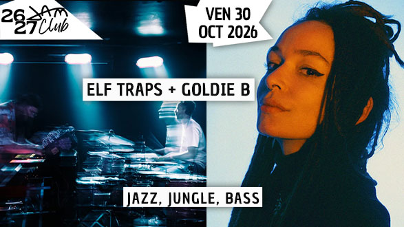 ELF TRAPS + GOLDIE au JAM